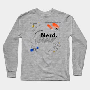 Business Casual Nerd Podcast Cover Long Sleeve T-Shirt